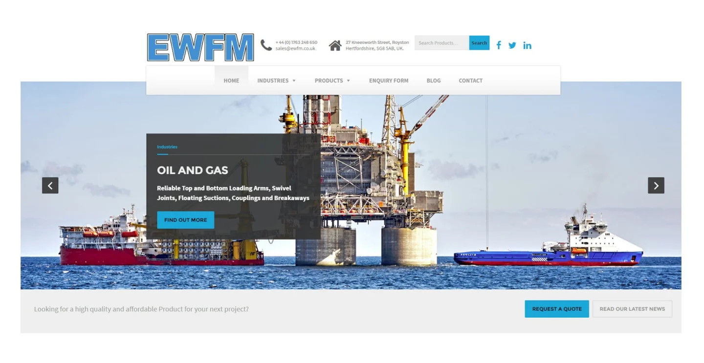 New EWFM Website