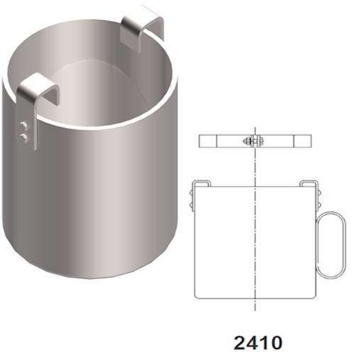 A Drip Bucket with Hooks
