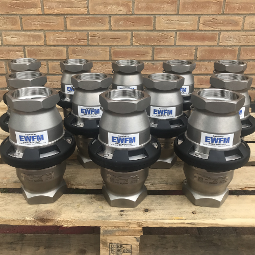12 x 3" Breakaway Couplings with female BSP connections and Viton (R) seals