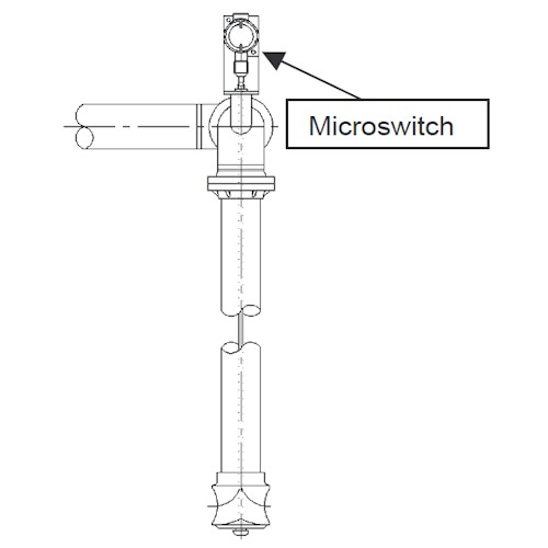 Drop Pipe Contact Switch