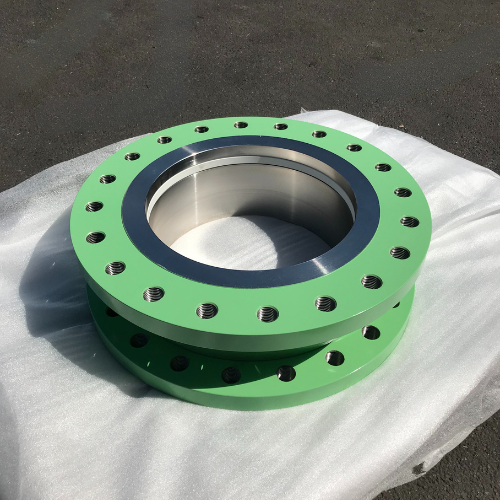 16" Large Bore Swivel Joint painted in painted in Bergesen Green