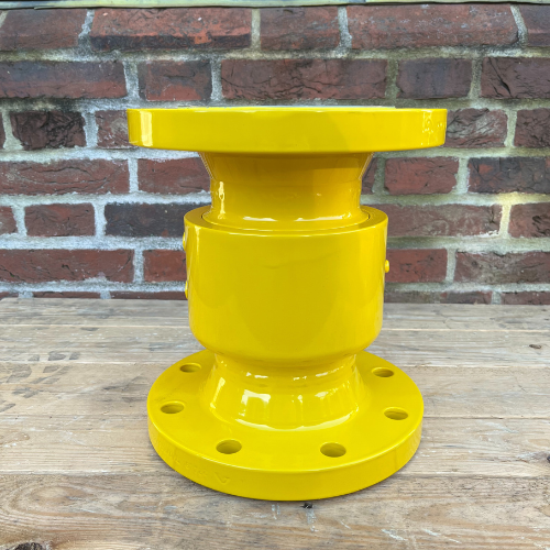 4" Model 2175 Swivel Joint S.S. 316L painted to the customers requirement