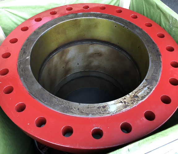 A 20" carbon steel Engineered Swivel Joint with ANSI 300lb flanges