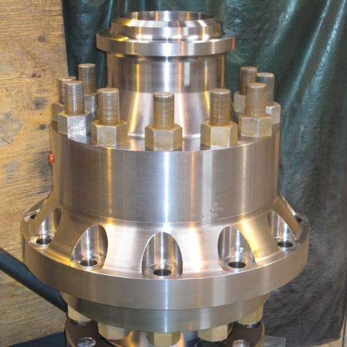 A Subsea Swivel Joint after manufacturing