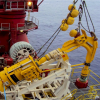 An EWFM Subsea Swivel Joint before deployment