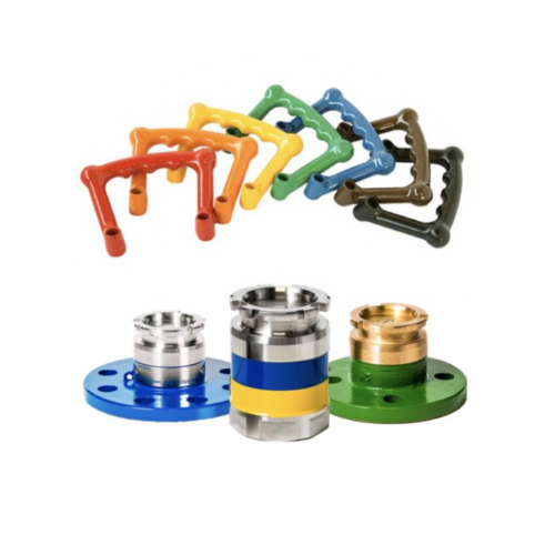 Manntek Couplings have the ability to be colour coded