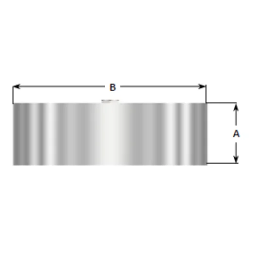 Dimensions for the Vapour Check Valve