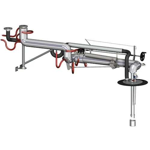 Long Range Jacketed Top Loading Arm