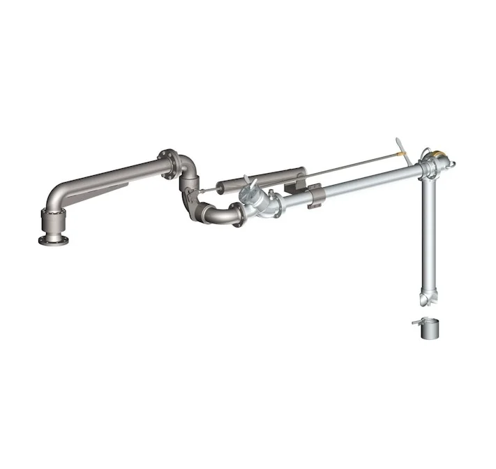 Long Range Top Loading Arm Unsupported Boom