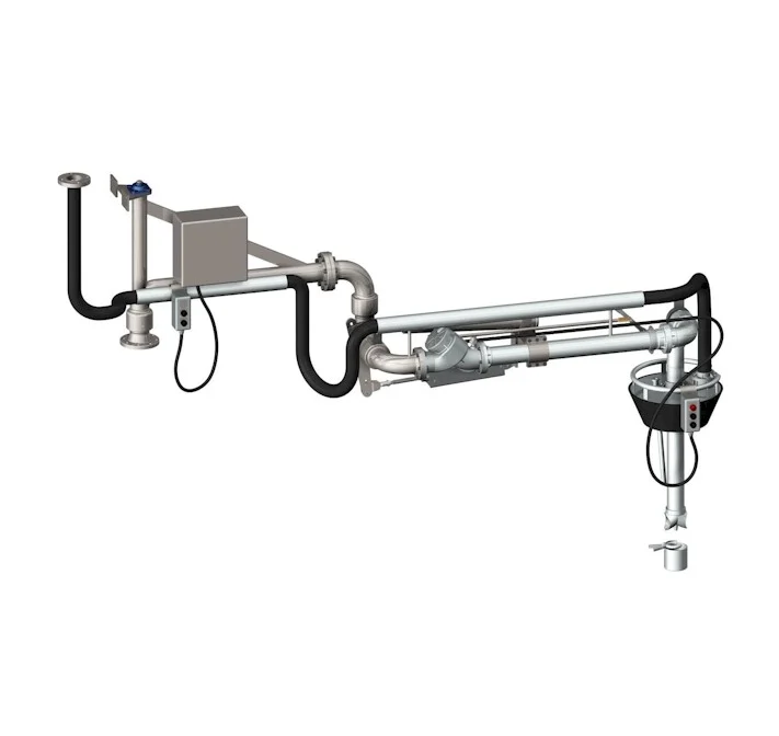 Long Range Top Loading Arm with vapour recovery