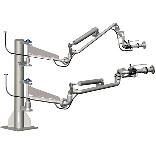Triple Range LPG Closed System Bottom Loading Arm Station