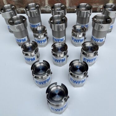 Stainless Steel Dry Disconnect Couplings with Chemraz seals
