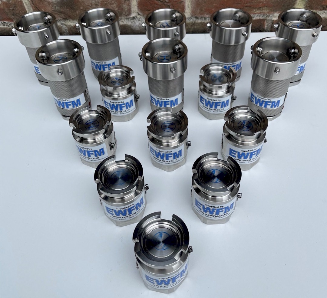 Stainless Steel Dry Disconnect Couplings with Chemraz seals