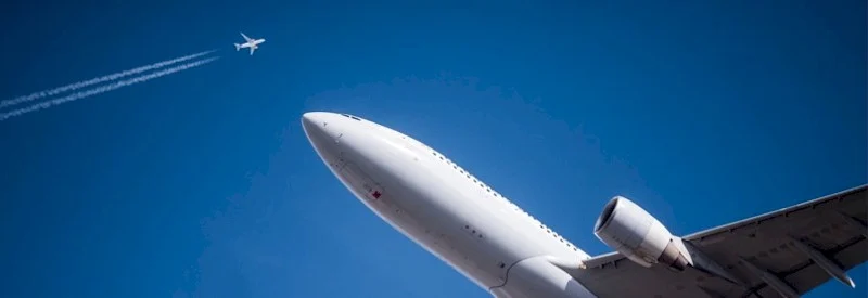 Aeroplanes representing Aviation industry