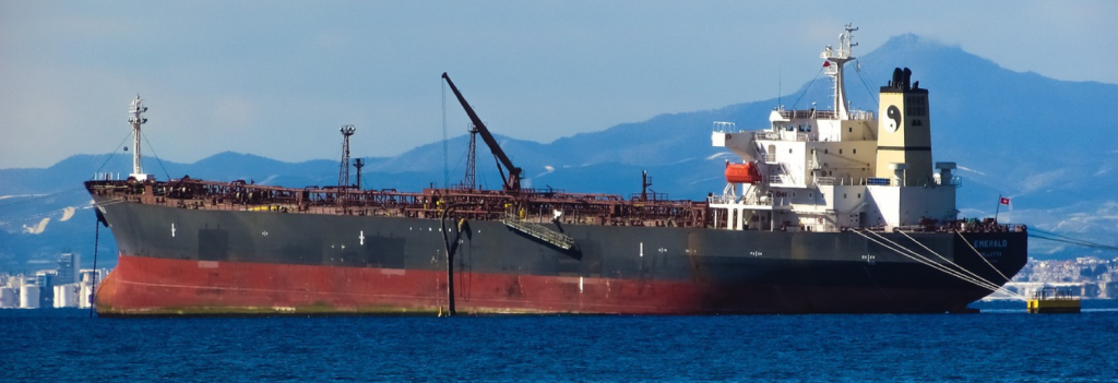 Large Tanker Ship used with a Hose Reel