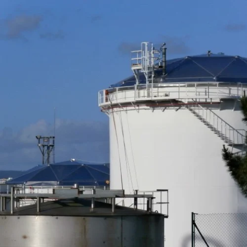A view from afar of a EWFM dome on a tank