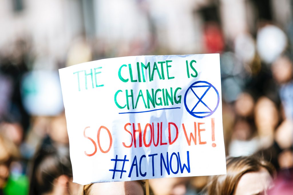 Campaigning against climate change