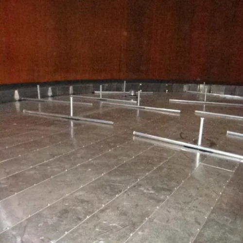 Full Contact Internal Floating Roof inside a storage tank