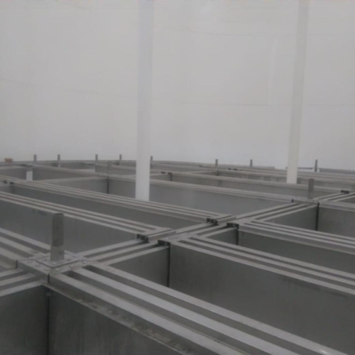 Image of the Internal Floating Roof Pontoon Type in a storage tank