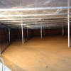 Underneath a fully installed Full Contact Internal Floating Roof