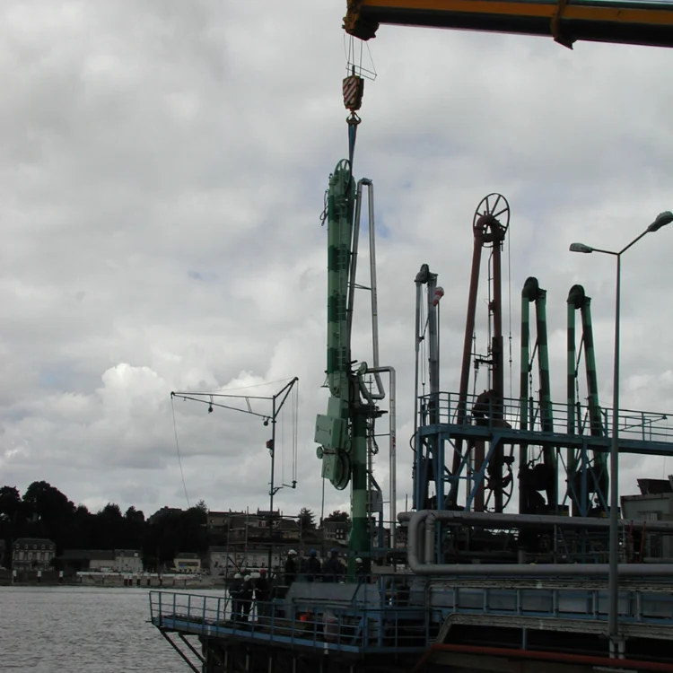 Installation of a Marine Loading Arm