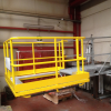 A Safety Cage painted to a customers specification