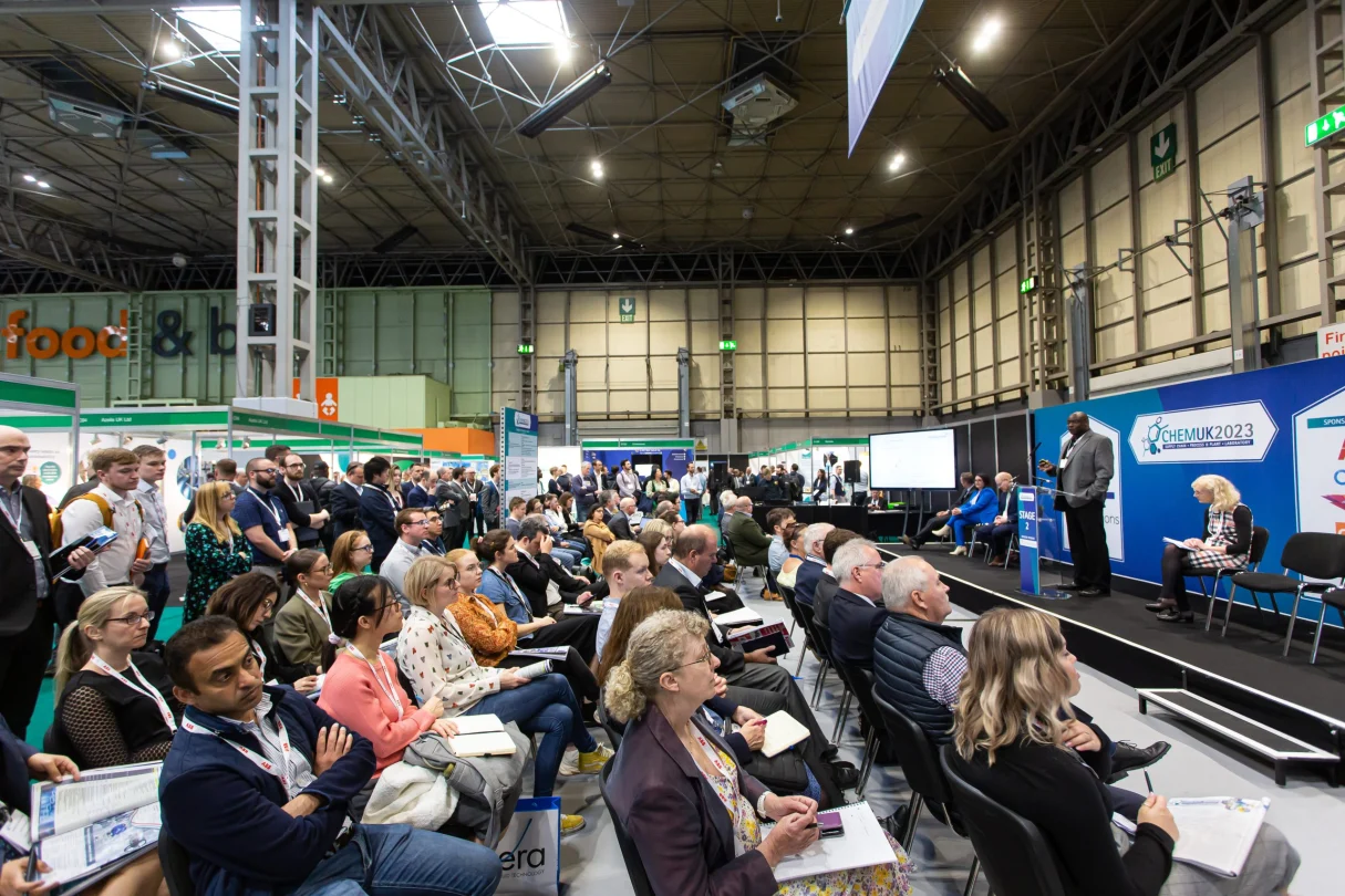 One of the many speakers at ChemUK23