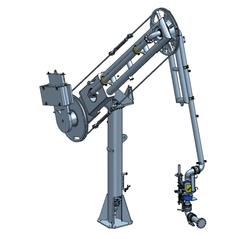 Drawing of the Atlanta Marine Loading Arm