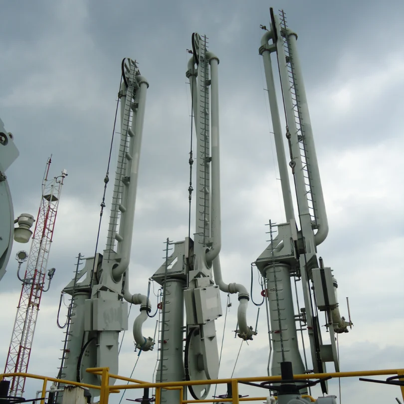 Three 12 inch Atlanta Marine Loading Arm