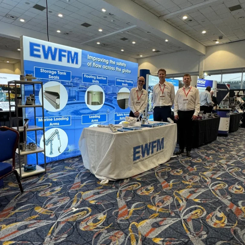 Picture of the Sales Team on the Stand