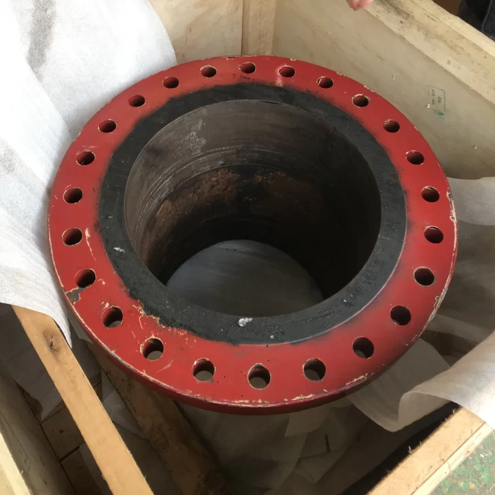 A refurbished and repaired Swivel Joint ready to send back to the customer