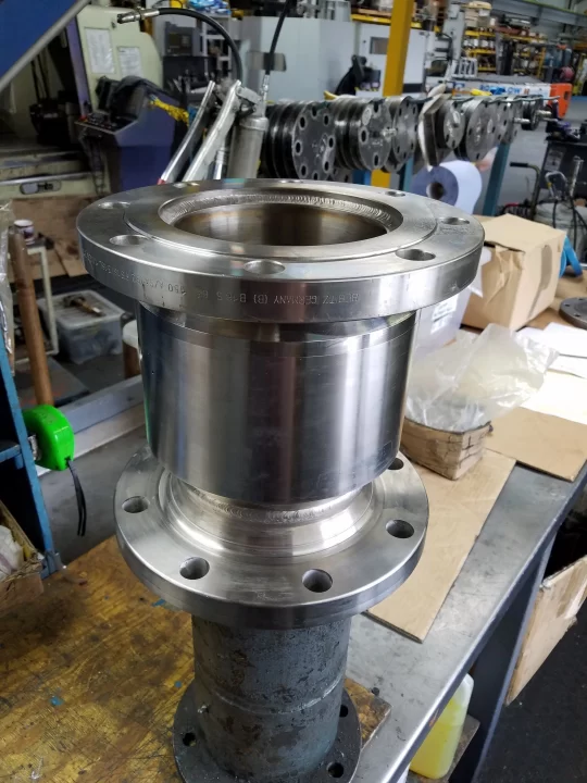 Swivel Joint Refurbishment and Repair being undertaken in the factory